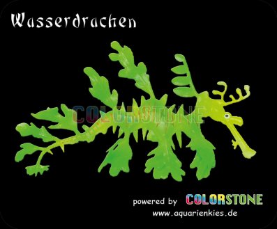 Mousepad mit Wasserdrachen grün by COLORSTONE