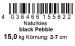 Black Pebble 2-7 cm 15,0 kg