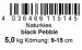 Black Pebble 9-15 cm 5,0 kg