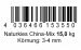 Chinamix Körnung 3-4 mm