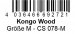 Dekoholz - Kongo Wood Größe M