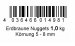 Erdbraune Nuggets - Körnung 5-8 mm 1,0 kg