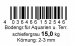 Farbkies Schiefergrau Körnung 2-3 mm 15,0 kg