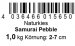 Samurai Pebble 2-7 cm 1,0 kg