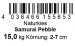 Samurai Pebble 2-7 cm 15,0 kg