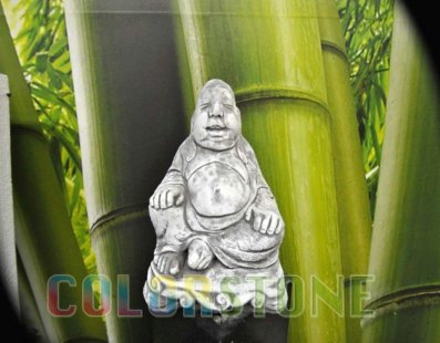 Feng Shui Figur - Buddha auf Sockel XXL