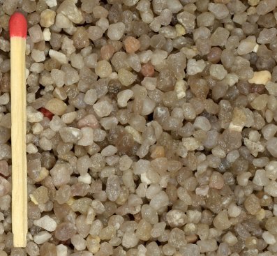 Kristallquarzkies 2-3 mm