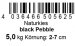Black Pebble 2-7 cm 5,0 kg