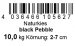 Black Pebble 2-7 cm 10,0 kg