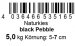 Black Pebble 5-7 cm 5,0 kg