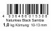 Black Sambia Körnung 10 -13 mm