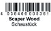 Dekoholz - Scaper Wood Schaustück