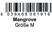 Mangrove gestrahlt Größe M