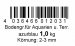 Farbkies Azurblau Körnung 2-3 mm 1,0 kg