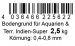 Farbsand Indien Super 0,4-0,8 mm 2,5 kg