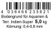 Farbsand Indien Super 0,4-0,8 mm 5,0 kg