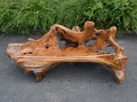 Bench 3 seater teakwood (single ...