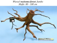 Dekowurzel "waitomo forest" JUMBO